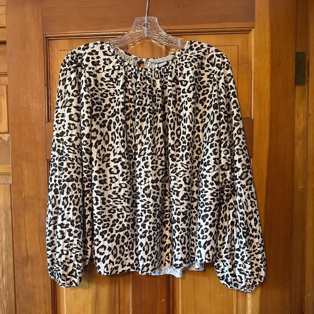 H&M Cheetah Print Shirt